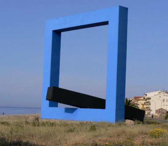 Finestra sul mare di Tano Festa a Villa Margi